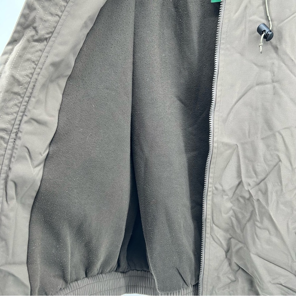 Cabela's Outdoor Gear‎ Jacket Mens L Brown Hooded Full Zip Lined Windbreaker - Picture 3 of 9